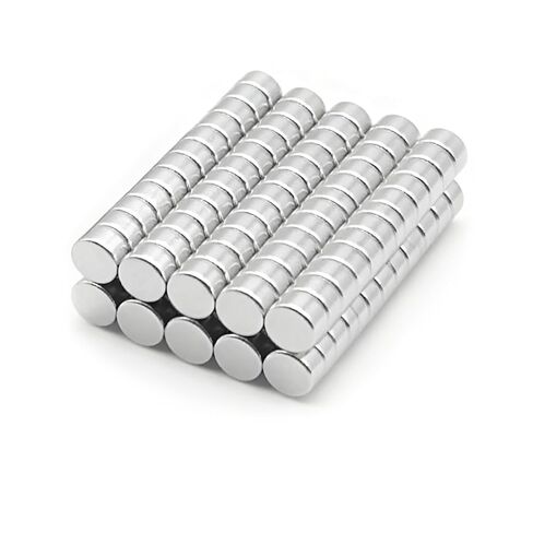 100pcs 4×3mm Round Mini Magnets for Acrylic Nail Clippers, Multi-Use Neodymium Magnet for Measuring Artificial Nail Length, Cat Eye Nail Art, Fridge Magnets, Crafts, Office Supplies in Kuwait