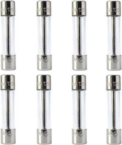 Microwave Fuse - 20 Amp 150V Fast-Blow Ceramic Fuse Replacement Compatible with Samsung, LG, GE, Whirlpool Microwaves and More in Kuwait