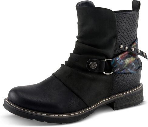 PATRIZIA Women's GOSSIFLEUR Floral Booties with Decorative Straps, Functional Buckles, and Comfortable Fit in Saudi Arabia