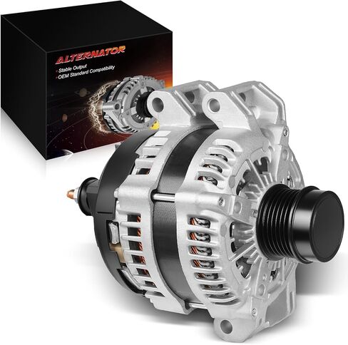 3.6L Alternator for:-Dodge Durango 2011-2020 3.6L V6, Charger 2011-2021 Challenger 2015-2021, for:-Ram 1500 2013-2015, for:-Jeep Grand Cherokee 11-20, for:-Chrysler 300, 12V 180Amp, 4801778AF in Saudi Arabia