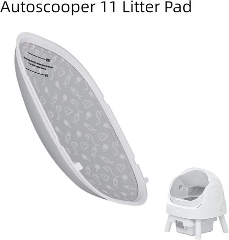 2 Pack Cat Litter Bed for Autoscooper 11 Automatic Cat Litter Box, Replacement Pad for Autoscooper 11 Cat Litter Box in Kuwait