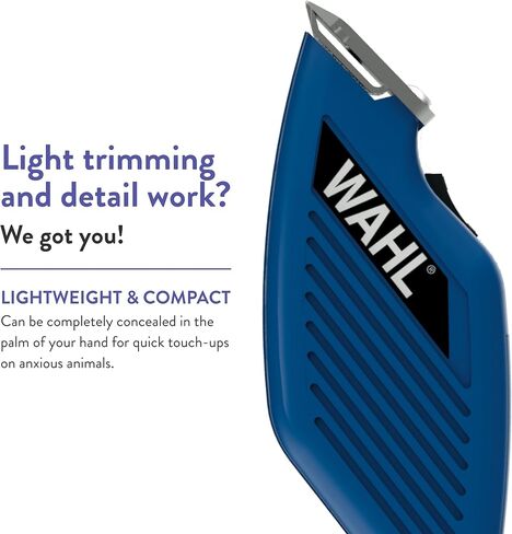 Wahl Professional Animal Pocket Pro Equine Compact Horse Trimmer ومجموعة العناية - أزرق in Kuwait