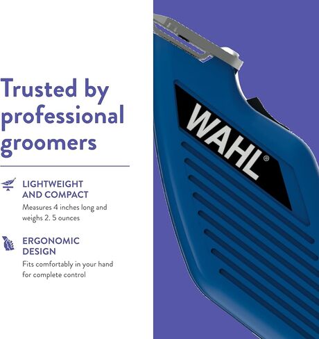 Wahl Professional Animal Pocket Pro Equine Compact Horse Trimmer ومجموعة العناية - أزرق in Kuwait