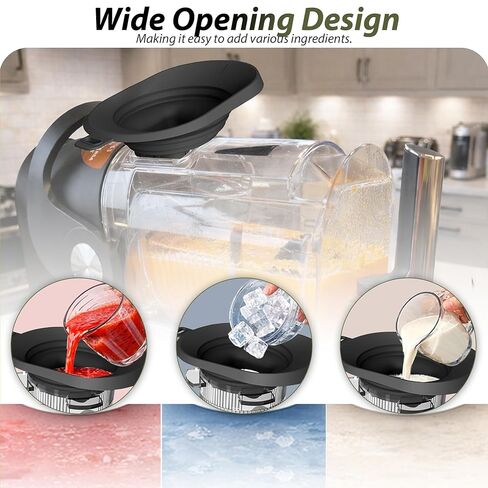 Silicone Funnel for Ninja Slushie Machine FS301/NC300, Anti-Splash Flow Hood for No Spills When Pouring Juices, Ninja Portable Blender Accessories for Slushie Machine (Black, 8“x5 x2) in Kuwait