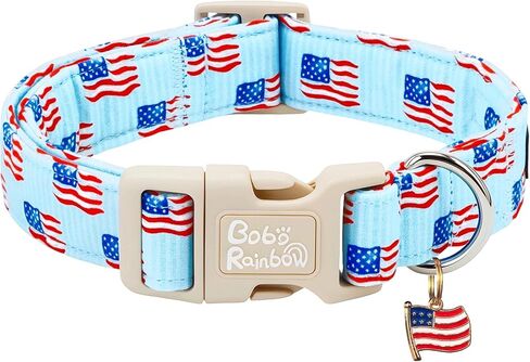 Dog Collars, Spring Yellow Ladybug Print Pet Collar Holiday Durable Adjustable Pendant Collar with Quick Release Plastic Buckle for Medium Dogs in Saudi Arabia