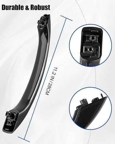 Microwave Door Handle Fit for GE HotPoint Kenmore Replace WB15X10083 AP2021173 245428 PS232102 EAP232102 WB15X10022 in Kuwait