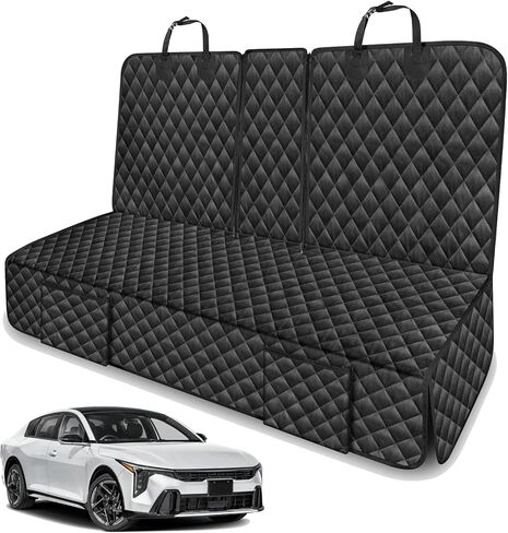 Dog Car Seat Cover for Back Seat Compatible with Kia K4 K5 GT Line Accessories, Waterproof Non-Slip Pet Bench Backseat Covers Sedan Rear Seat Protector 2026 New in Kuwait