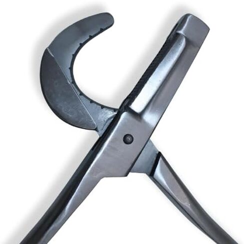 IVS Emasculator Tool, 9-Inch Stainless Steel, Curved Double-Crush Castration – Veterinary Instrument for Equine and Cattle Livestock Health Procedures in Kuwait