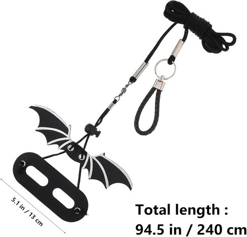 Toyvian Bearded Dragon Harness and Leash Set Adjustable Leash with Wing Design for Outdoor Walking Small Reptiles and Bearded Dragons in Kuwait