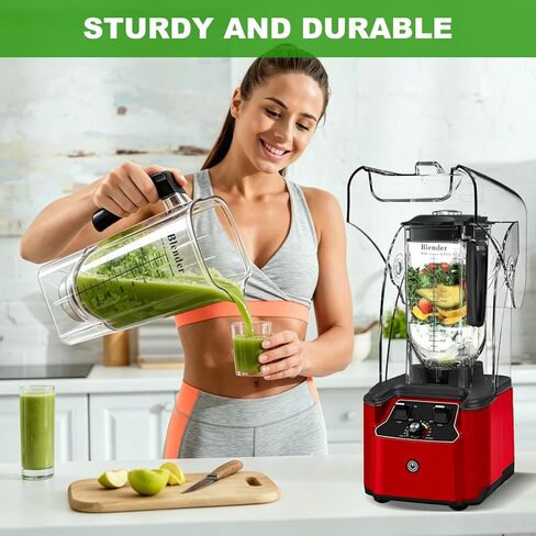 K90 Blender Pitcher 80oz Replacement: Compatible with WantJoin K90, Oliboni B-90A and CRANDDI Blender Replacement Spare Part (80oz) in Kuwait