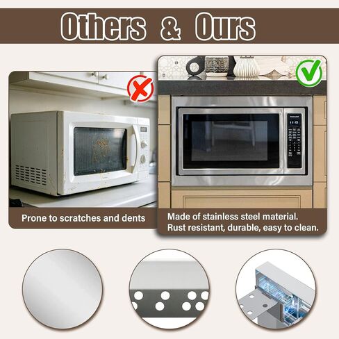 NN-TK81KCS 24 inch Stainless Steel Microwave Trim Kit for Panasonic NN-CD87KS 1.2 cu ft HomeCHEF 4-in-1 Multi Oven, Built-in Design Enhances Kitchen Aesthetics in Kuwait