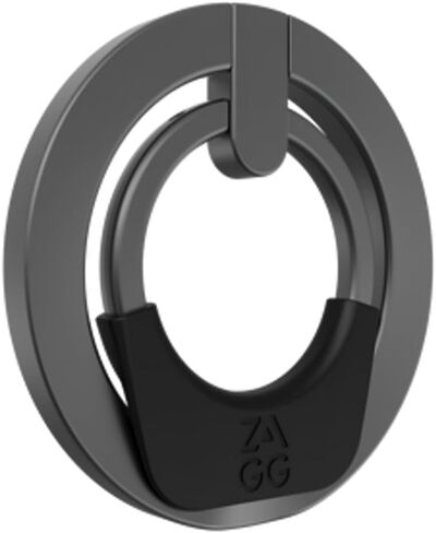 Gear4 ZAGG Ring Snap 360, Magnetic Ring Accessory – 360 Degree Rotation, Secure Hold with Kickstand – Super Strong Magnet for iPhone 14/14 Plus/ 14 Pro/ 14 Max Pro Black in Saudi Arabia
