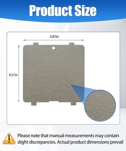 2 PCS MCK69074904 Microwave Waveguide Cover Mica Sheet for LG LMC0975AS, LMC0975SB, LMC0975ST, LMC1275SB, Replace MCK69074904 MCK69074903 MCK69074902 in Kuwait