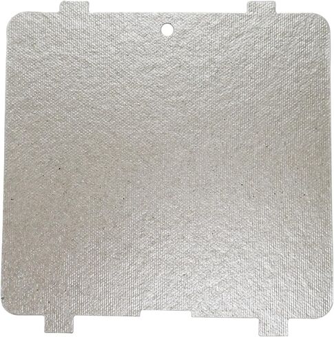 WB03X27704 غطاء دليل موجة الميكروويف، استبدال ورقة الميكا، 4.88 بوصة × 4.94 بوصة، متوافق مع ميكروويف LG، يستبدل MCK69074904 in Kuwait