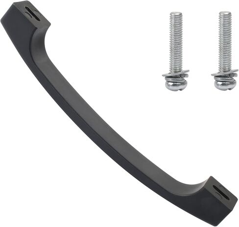 مقبض ميكروويف WB15X10275 مع مناسب لـ GE Kenmore AP5790514، PS8754172،26130071490 نطاقات فرن الميكروويف قطعة بديلة قطعة واحدة باللون الأسود in Kuwait