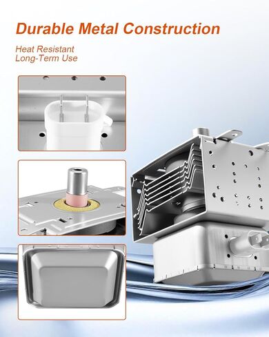 استبدال Magnetron 2M214-161GP 2B71165R 2B71165L 2B71165P 2B71165R 1156691 AP4437489 PS3517729، فرن الميكروويف Magnetron مناسب لـ LG Kenmore Whirlpool General Electric Jenn-Air Amana KitchenAid in Kuwait