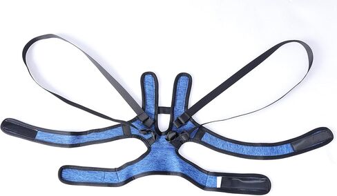 Dog Rear Lift Harness for Medium to Large Dogs, Adjustable Back Leg Support Sling with Lift Handle for Stairs, Walking and Car Entry (Blue, XL) in Kuwait