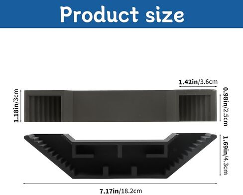 Aquarium Underground Tunnel, Fish & Shrimp Hideout, Fish Tank Decor Decoration Hideout Aquarium Shrimps Breeding Cave Perfect for Small Shrimp, Cherry Shrimp, Dwarf Shrimp (Color:Black) in Kuwait
