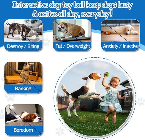 Large Indestructible Dog Balls for Aggressive Chewers, E-TPU Durable Fetch Balls for Large Medium Dogs, Outdoor Indoor, Pool Play, Puppy Birthday Gifts, (3 Inch, Pack of 3) in Saudi Arabia