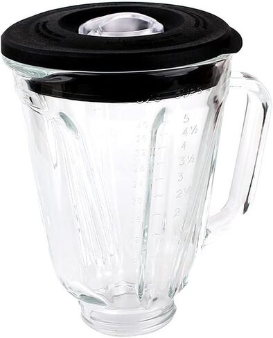 Anbige Replacement Parts 5-cups Glass Jar with Blade and Collar,Compatible with Hamilton Beach Blender 58146J, 53521FG, 59149C in Kuwait