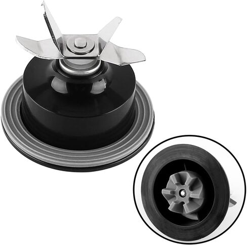 Anbige Replacement Parts 5-cups Glass Jar with Blade and Collar,Compatible with Hamilton Beach Blender 58146J, 53521FG, 59149C in Kuwait