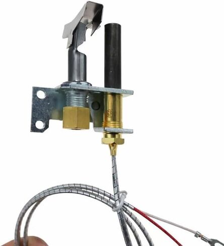 Meter Star LP/NG Pilot Burner Assembly with 36" Thermopile, Compatible with Robertshaw 700-506 Gas Valve, Cecilware, Frymaster, Lennox & Vulcan Fryers in Kuwait