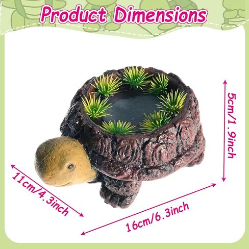 Fish Tank Bubbler Decorations, Aquarium Bubbler Decorations with Oxygenation Function, Perfect Turtle Tank Decor for Aquarium Landscape in Kuwait