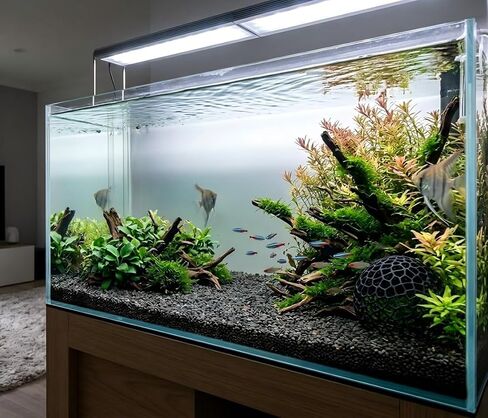 JIJI&ZEZE Anti-Predation Shrimp Hideout Dome, Black Honeycomb Lattice Aquarium Shelter Cave, Safe Breeding & Molting Hideaway for Small Fish, Shrimp Fry, Fish Tank Decor Ornament in Kuwait