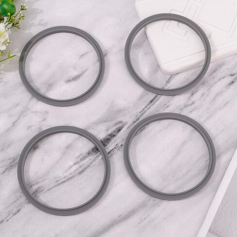 4pcs Blender Gaskets for NutriBullet Personal Blender 600W and NutriBullet Pro Personal Blender 900W, Silicone Blender Replacement Parts O-Ring Seal Gasket Accessories in Kuwait