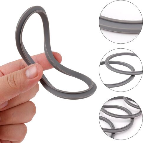 4pcs Blender Gaskets for NutriBullet Personal Blender 600W and NutriBullet Pro Personal Blender 900W, Silicone Blender Replacement Parts O-Ring Seal Gasket Accessories in Kuwait