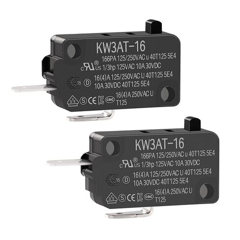 KW3AT-16 Microwave Oven Door Switch 16A 125/250 V Door Interloc, Compatible with KW3A, KW3A-16 (Normally Open and Normally Closed) in Kuwait
