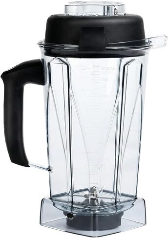 إبريق الخلاط 64oz، متوافق مع 5200، 5000، 5300، 6300، 7500، 750، E310، VM0101، VM0103، VM0197، السلسلة الكلاسيكية/الاستكشافية/التجارية، كوب حاوية الخلاط، ضمان 10 سنوات in Kuwait