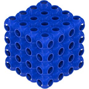 Shrimp Cube Hideway, Fish Tank Porous Cave Shelter Hideout Ornament for Aquarium Small Fish Shrimp Habitat Rest Blue in Kuwait