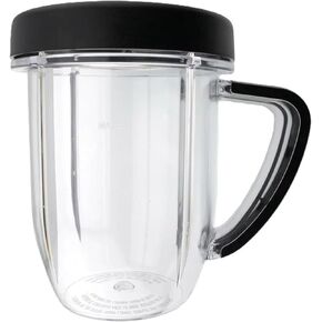 وعاء خلاط، وعاء كوب بديل بوزن 30 أونصة مع مجموعة حلقة الشفاه، متوافق مع Nutribullet، لـ RX 1700W NB-301، N17-1001، NBM-U0272 (قطعة واحدة) in Kuwait