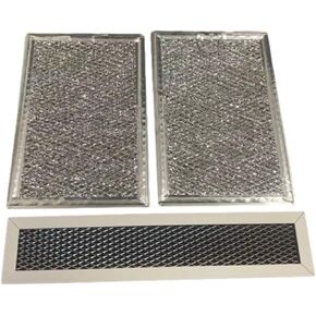 2x-Microwave Grease Filter For Frigidaire MWV150KWA,MWV150KWB, UMV1422US,UMV1422UW, GMOS1962AFA in Kuwait