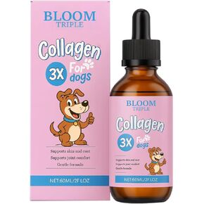 Bloom Triple Collagen for Dogs, Supports Joint Relief & Healthy Skin Coat, Gut Health, Collagen Supplement, 2 fl.oz in Kuwait