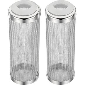 2 Pcs Filter Cover Aquarium, Aquarium Filter Baffle 16mm Stainless Steel Aquariums Filters Intake Guard Shrimp Net-Aquarium Aquariums-Filters Cover Filters Guard for Fish Tank for Fishs Tanks Inlet in Kuwait