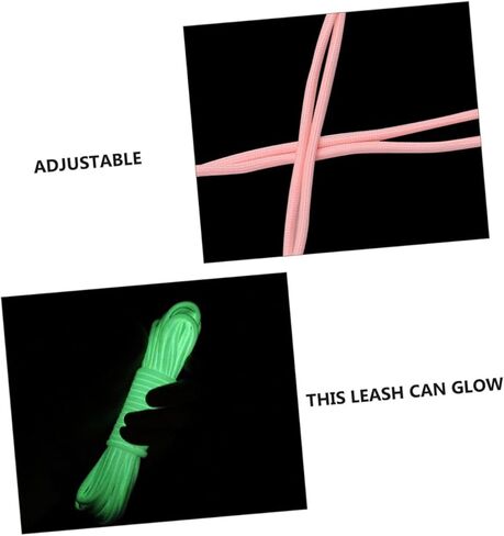 Mobestech 3pcs Luminous Reptile Harness Set Adjustable Outdoor Lizard Leash for Small Pets Bearded Dragon Gecko Walking Safety Harness in Kuwait