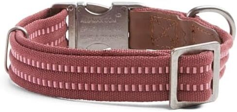Reddy by Petco Webbed Dog Collar Burgundy Medium in Kuwait