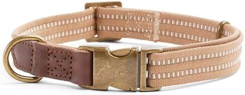 Reddy by Petco Webbed Dog Collar Burgundy Medium in Kuwait