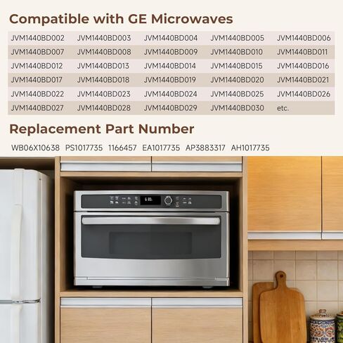 Microwave Canopy Waveguide Cover Mica Sheet Replacement Compatible with GE Profile ZSB9132N2SS PWB7030SL4SS Replace#: WB06X10638 in Kuwait