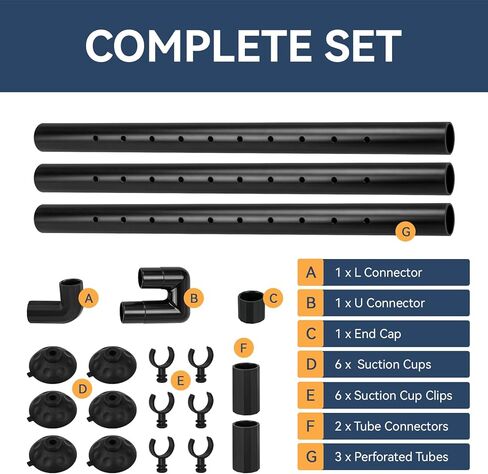 FX Aquarium Spray Bar Kit Replacement for Fluval FX2, FX4, FX6 High Performance Canister Filters Fluval FX Spray Bar Kit Aquarium Filter Water Aeration Accessory in Kuwait