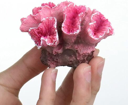 Artificial Coral Plant Aquarium Color Ornaments Polyresin Coral Decor Fish for Decoration Resin Coral Fish Hous in Kuwait