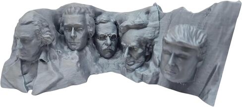 Aquarium Decor Mount Rushmore with Trump Decor for Fish Tank or Betta Fish Trump Head Make America Great Again Patriotic Decor for Tank in Kuwait