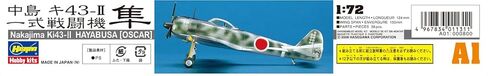 Hasegawa 1:72 Scale KI-43-11 Oscar Hayabusa Model Kit in Saudi Arabia