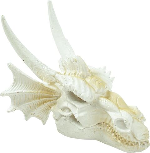 Dragon Skull Ornament for Aquarium Reptile Fish Tank Decorations Mini Betta Fish Tank Decor Accessories in Kuwait