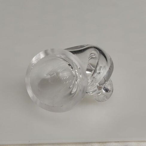 Large Hermit Crab Shells | Hermit Crab Habitat - Glass Large Clear Reptiles Crustaceans Conch Habitat Ornaments for Marine Aquarium Terrarium Fish Spiral Tank Decor in Kuwait