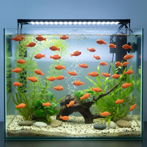 36 PCS Miniature Fish Cute Mini Fishes Fake Plastic Small Red Goldfish Set Tiny Fishes Figurines for DIY Garden Aquarium Cake Decorations Ornament Accessories Party Supplies in Kuwait