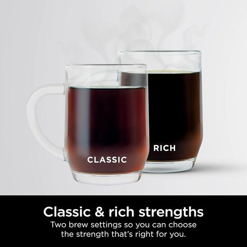 Niinja 12-Cup Programmable Coffee Maker, Glass Carafe with Classic & Rich Brew Styles, Adjustable Warming Plate & Removable 60‑oz Reservoir in Kuwait