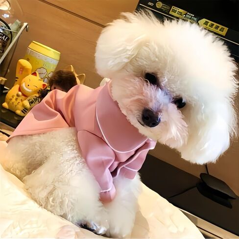 Luxury Dog Pajamas French Pet Pajamas Pet Clothes Funny Dog Cloth in Kuwait
